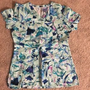 Scrub tops and bottom! All size small.